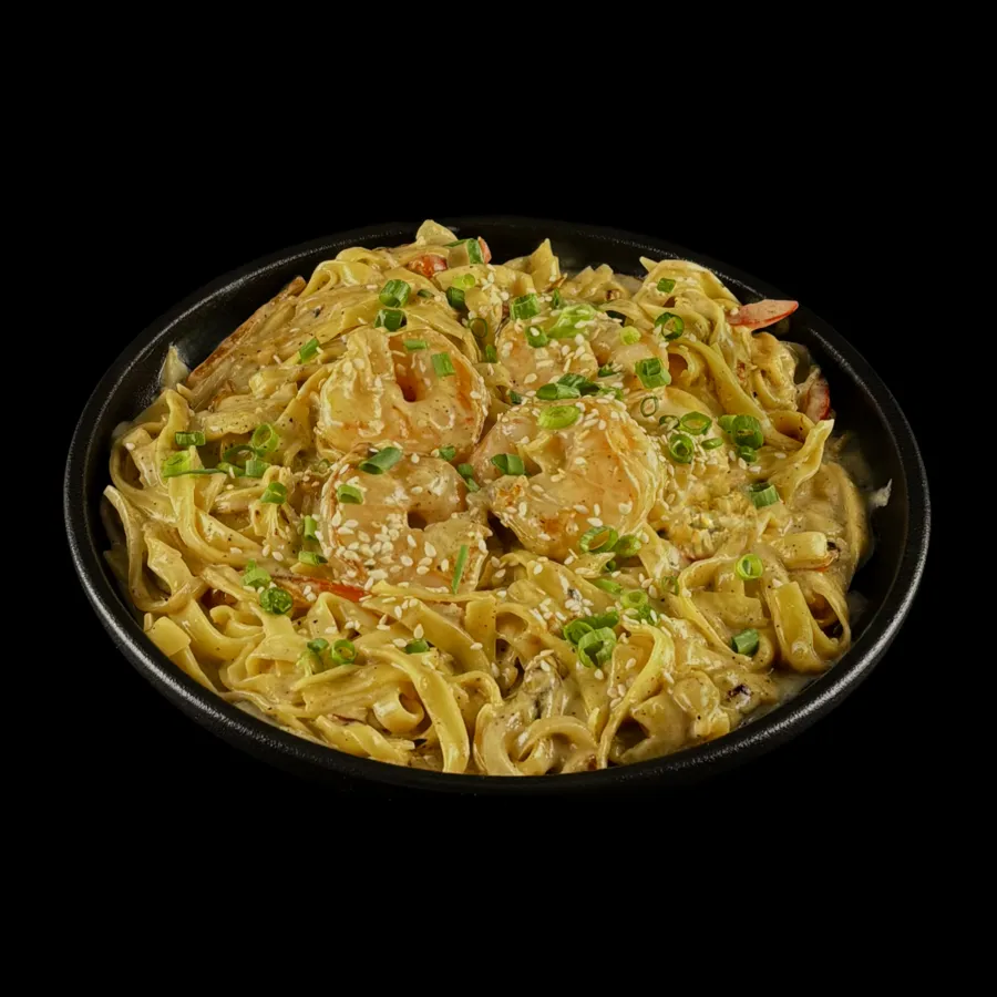 С креветками